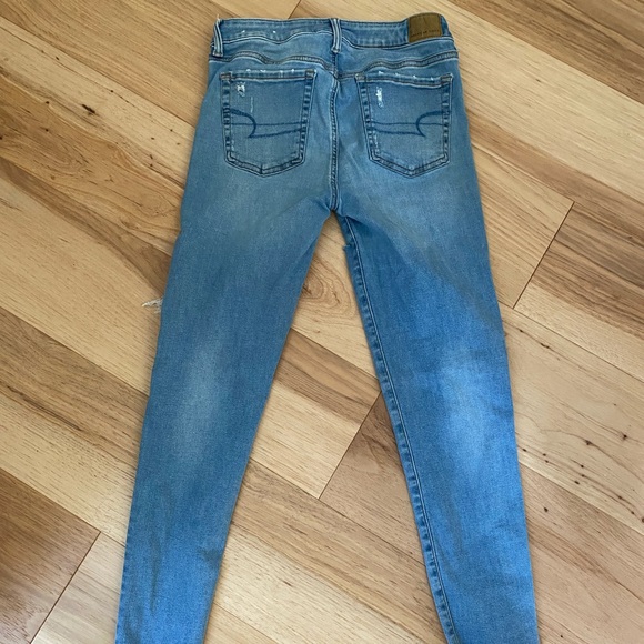 High Waisted Ripped Skinny Jeans - Picture 2 of 2